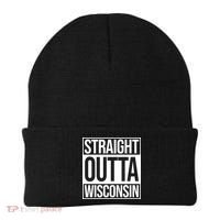 Straight Outta Wisconsin Beanie thumb 0