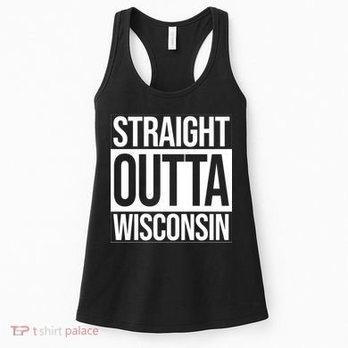 Straight Outta Wisconsin Women's Tank Top