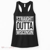 Straight Outta Wisconsin Women's Tank Top thumb 0