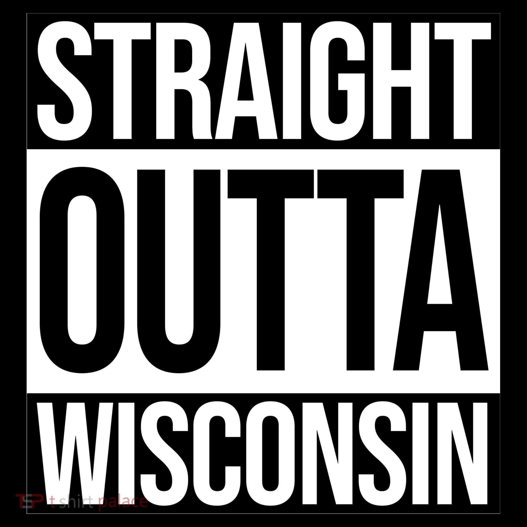 Straight Outta Wisconsin Women's Tank Top