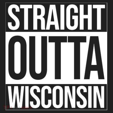 Straight Outta Wisconsin Hat