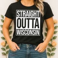 Straight Outta Wisconsin Women's T-Shirt thumb 2