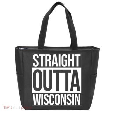 Straight Outta Wisconsin Tote Bag
