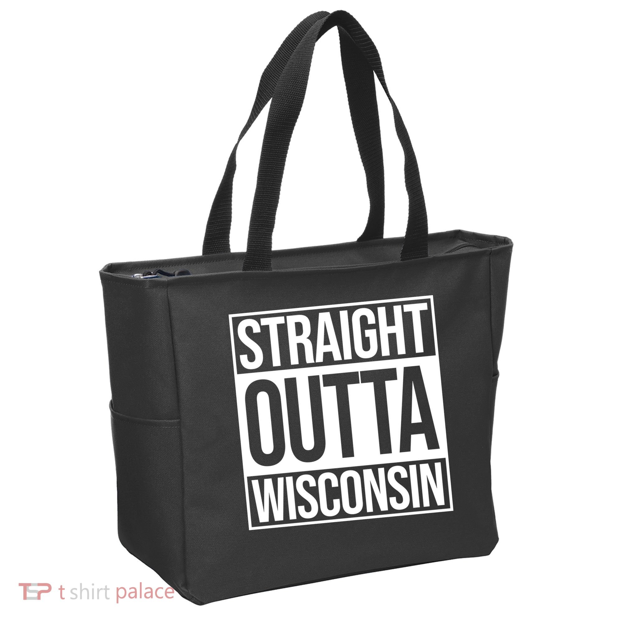 Straight Outta Wisconsin Tote Bag