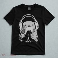 Sea Otter With Cell Phone And Headphones Gift T-Shirt thumb 5