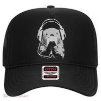 Sea Otter With Cell Phone And Headphones Gift Hat thumb 0