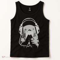 Sea Otter With Cell Phone And Headphones Gift Tank Top thumb 2