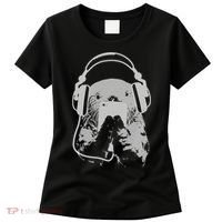 Sea Otter With Cell Phone And Headphones Gift Women's T-Shirt thumb 0