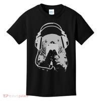 Sea Otter With Cell Phone And Headphones Gift Kids T-Shirt thumb 0