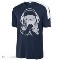 Sea Otter With Cell Phone And Headphones Gift Sport-Tek Competitor United Soccer Jersey thumb 2