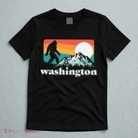 State Of Washington Pacific Northwest Bigfoot Mountain T-Shirt thumb 5