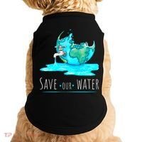 Save Our Water Earth Day Clean Water Conservation Doggie Tank thumb 0
