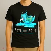 Save Our Water Earth Day Clean Water Conservation T-Shirt thumb 3