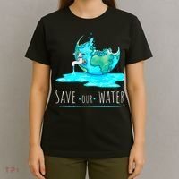 Save Our Water Earth Day Clean Water Conservation T-Shirt thumb 4