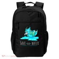 Save Our Water Earth Day Clean Water Conservation Backpack thumb 0