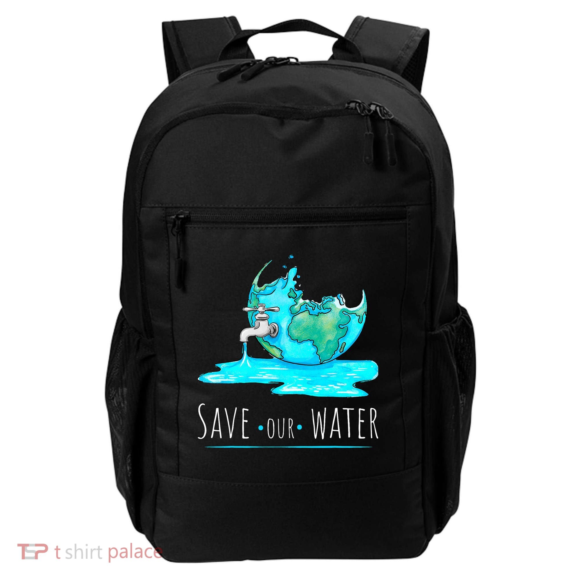 Save Our Water Earth Day Clean Water Conservation Backpack