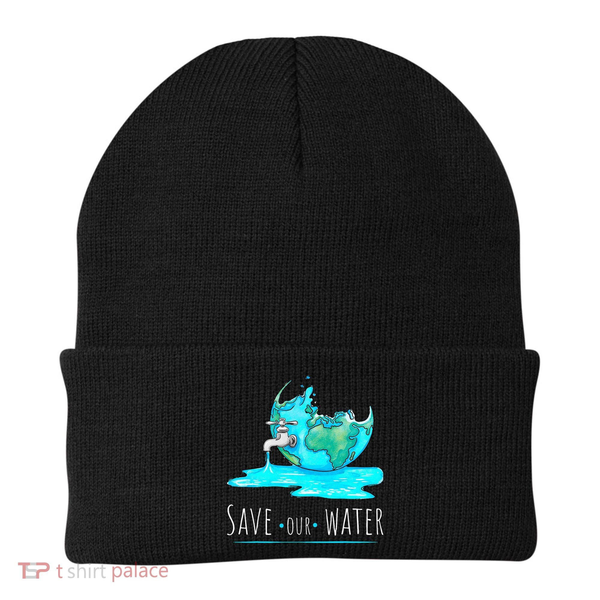 Save Our Water Earth Day Clean Water Conservation Beanie