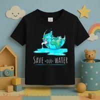 Save Our Water Earth Day Clean Water Conservation Toddler T-Shirt thumb 3