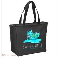 Save Our Water Earth Day Clean Water Conservation Tote Bag thumb 2