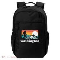 State Of Washington Pacific Northwest Bigfoot Mountain Backpack thumb 0