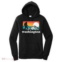 State Of Washington Pacific Northwest Bigfoot Mountain Women's Hoodie thumb 0