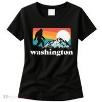 State Of Washington Pacific Northwest Bigfoot Mountain Women's T-Shirt thumb 0