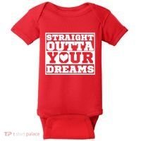 Straight Outta Your Dreams Baby Bodysuit thumb 0