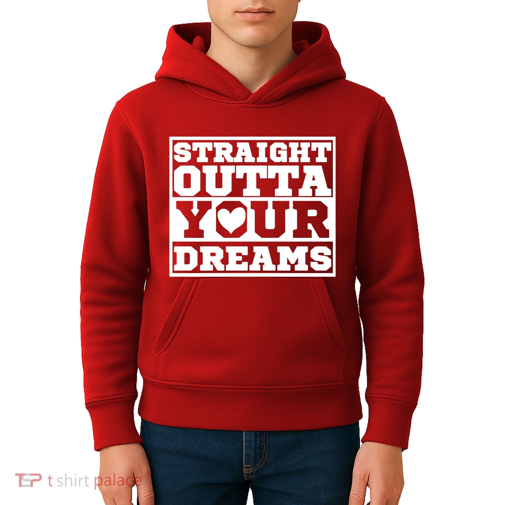Straight Outta Your Dreams Kids Hoodie