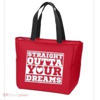 Straight Outta Your Dreams Tote Bag thumb 3