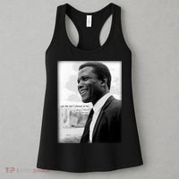 Sidney Poitier 1927 2022 Tribute Quote I Am The Me I Choose To Be Women's Tank Top thumb 3