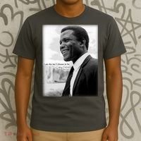 Sidney Poitier 1927 2022 Tribute Quote I Am The Me I Choose To Be T-Shirt thumb 3
