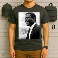 Sidney Poitier 1927 2022 Tribute Quote I Am The Me I Choose To Be T-Shirt thumb 6