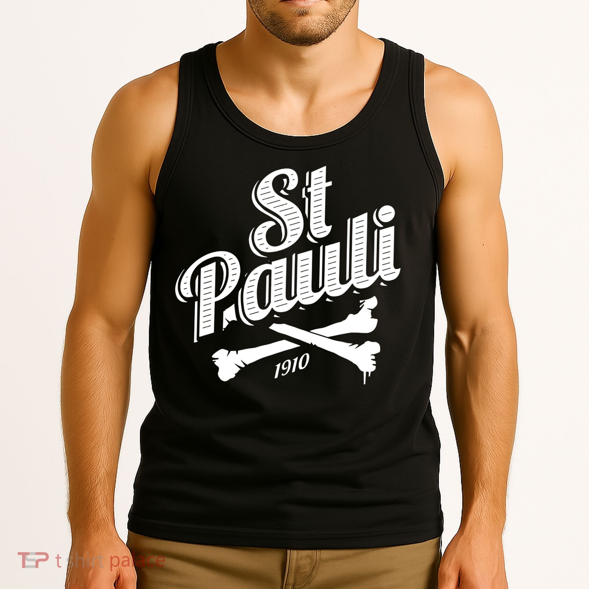 St. Pauli 1910 Soccer Hamburg Tank Top