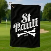 St. Pauli 1910 Soccer Hamburg Golf Towel thumb 1