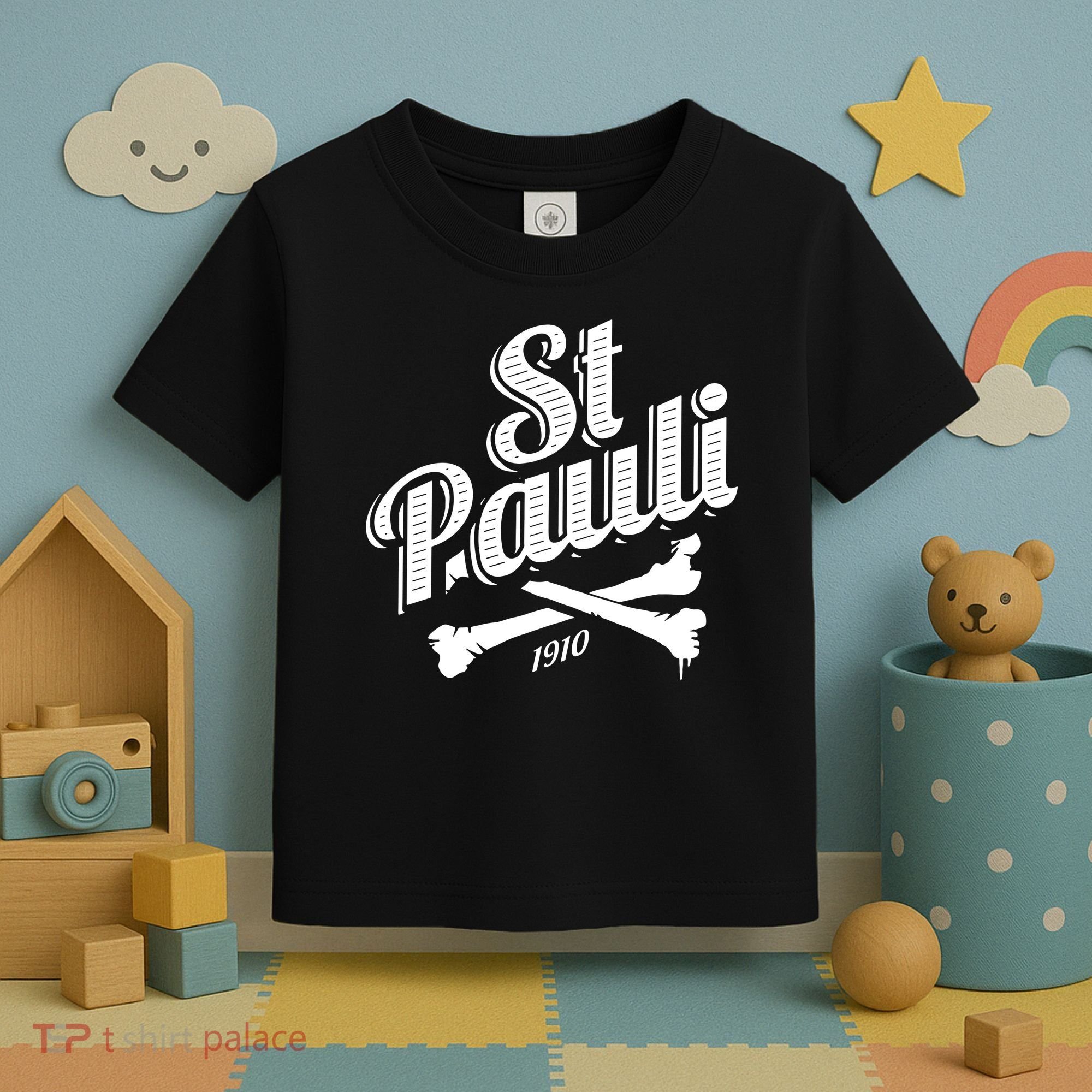 St. Pauli 1910 Soccer Hamburg Toddler T-Shirt