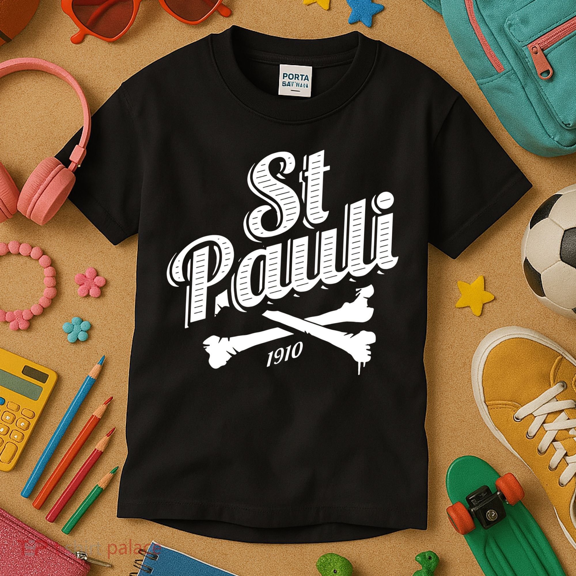 St. Pauli 1910 Soccer Hamburg Kids T-Shirt