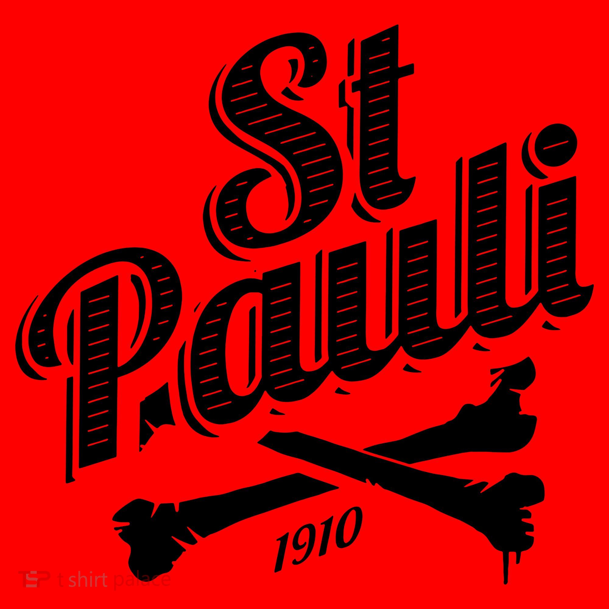 St. Pauli 1910 Soccer Hamburg Santa Hat