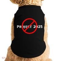 Stop Project 2025 TrumpS Project Anti Trump Doggie Tank thumb 0