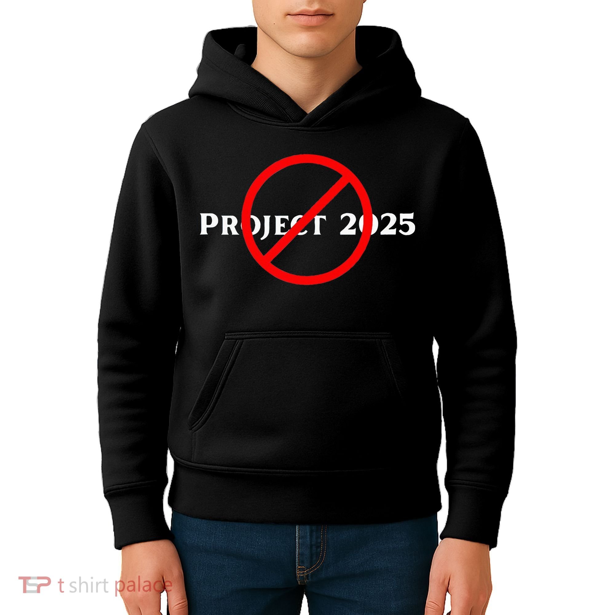 Stop Project 2025 TrumpS Project Anti Trump Kids Hoodie