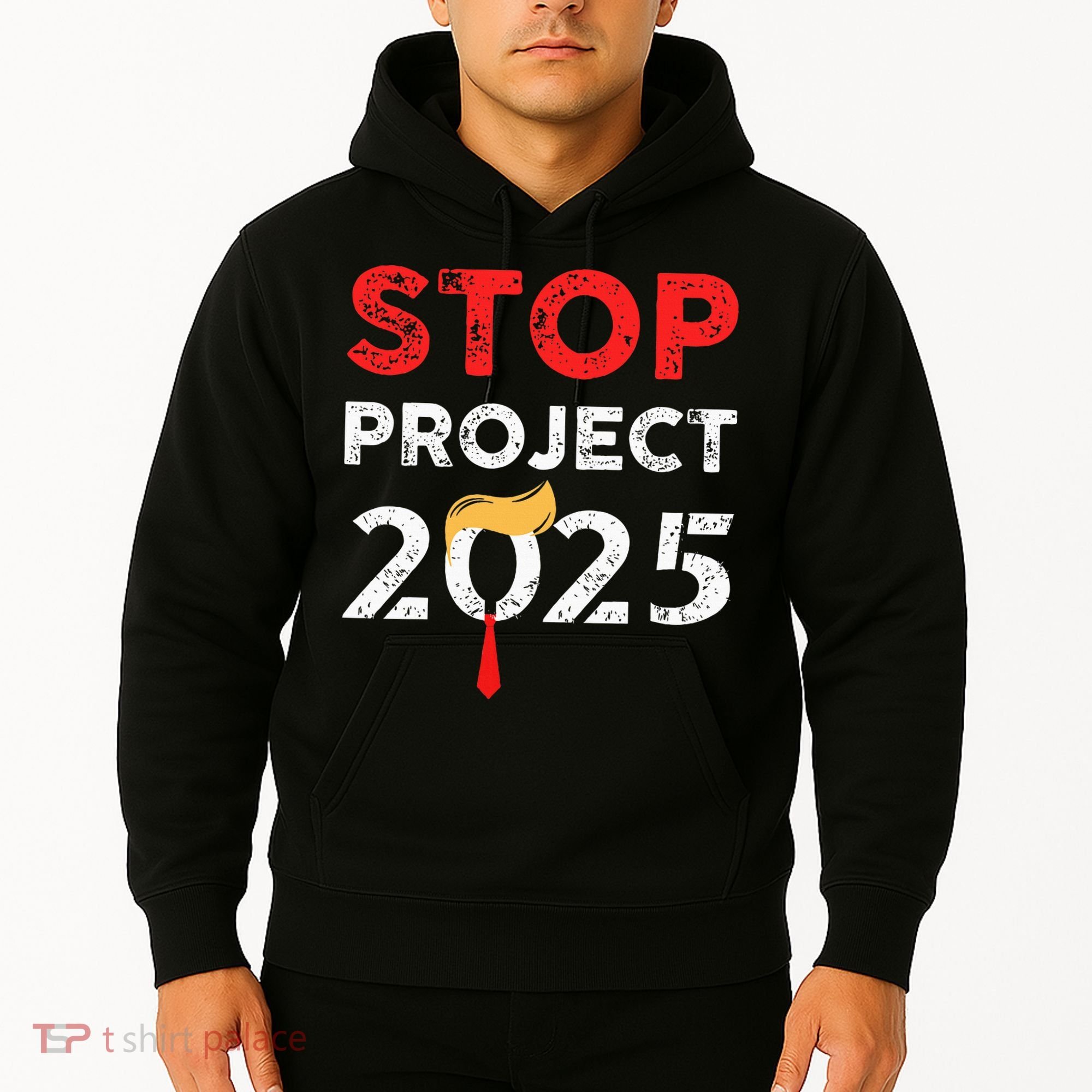Stop Project 2025 TrumpS Project Anti Trump Hoodie