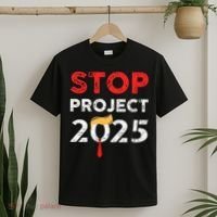 Stop Project 2025 TrumpS Project Anti Trump T-Shirt thumb 2