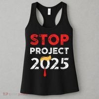Stop Project 2025 TrumpS Project Anti Trump Women's Tank Top thumb 3