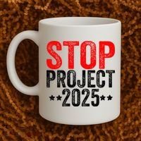 Stop Project 2025 Coffee Mug thumb 2