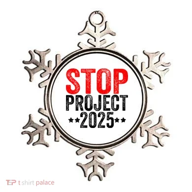 Stop Project 2025 Ornament