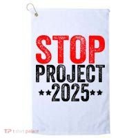 Stop Project 2025 Golf Towel thumb 0