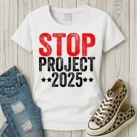 Stop Project 2025 Women's T-Shirt thumb 3