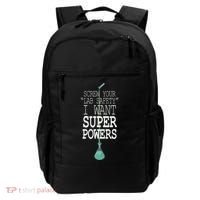 Screw Your Lab Safety I Want Super Powers Backpack thumb 0