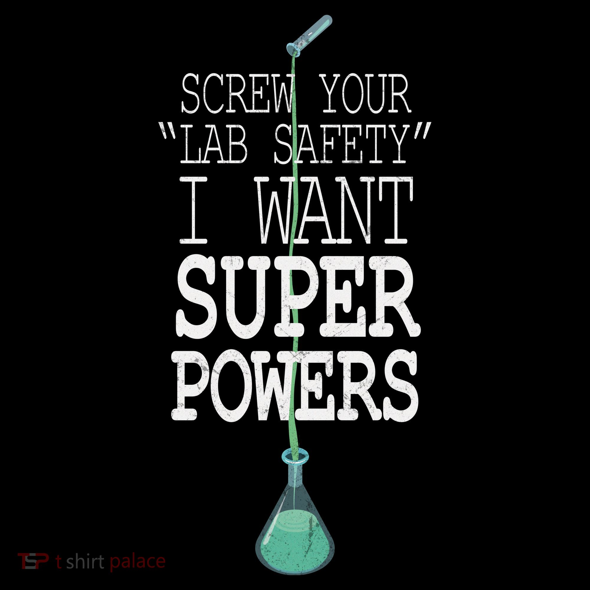Screw Your Lab Safety I Want Super Powers Ornament