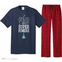 Screw Your Lab Safety I Want Super Powers Pajama Set thumb 0