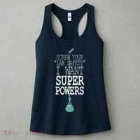 Screw Your Lab Safety I Want Super Powers Women's Tank Top thumb 3